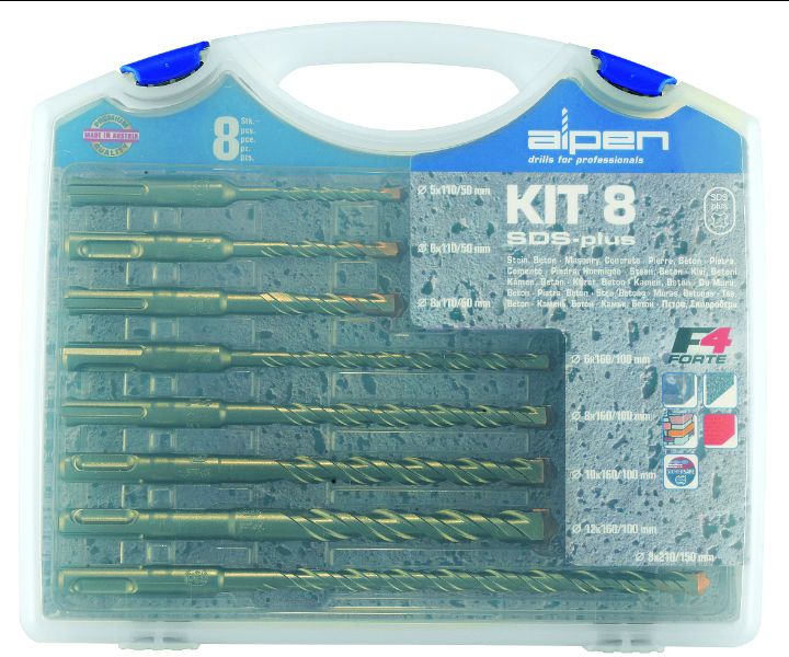 جعبه مته چهار شیار آلپن ساخت کشور ا