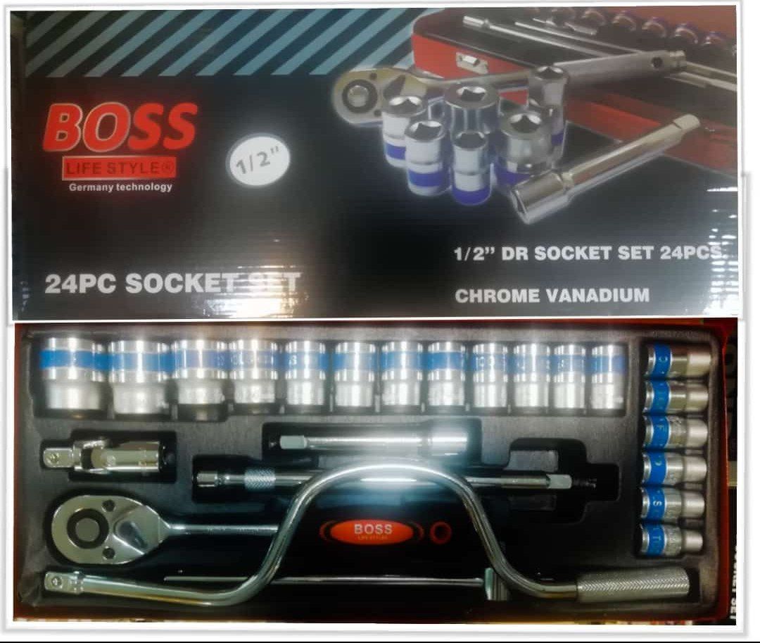 جعبه بکس 24پارچه هندلی دارکیفیت عا