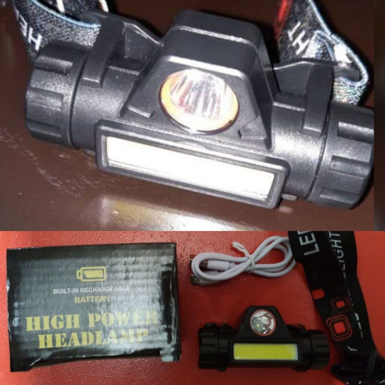 چراغ پیشانی بندکد ۸۰ دو لامپ مگ