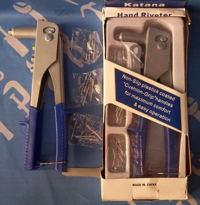 انبر پرچ کاتانا درجه 1کارتن 48 