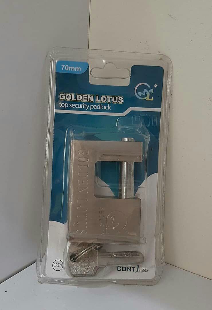 قفل کتابی فولادی سایز ۷۰ و ۹۰ مغزی 