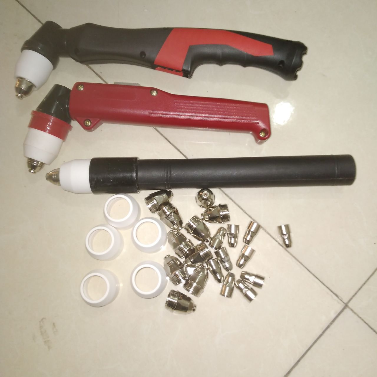 الکترود نازل گردنه و گپ p80 شماره ت