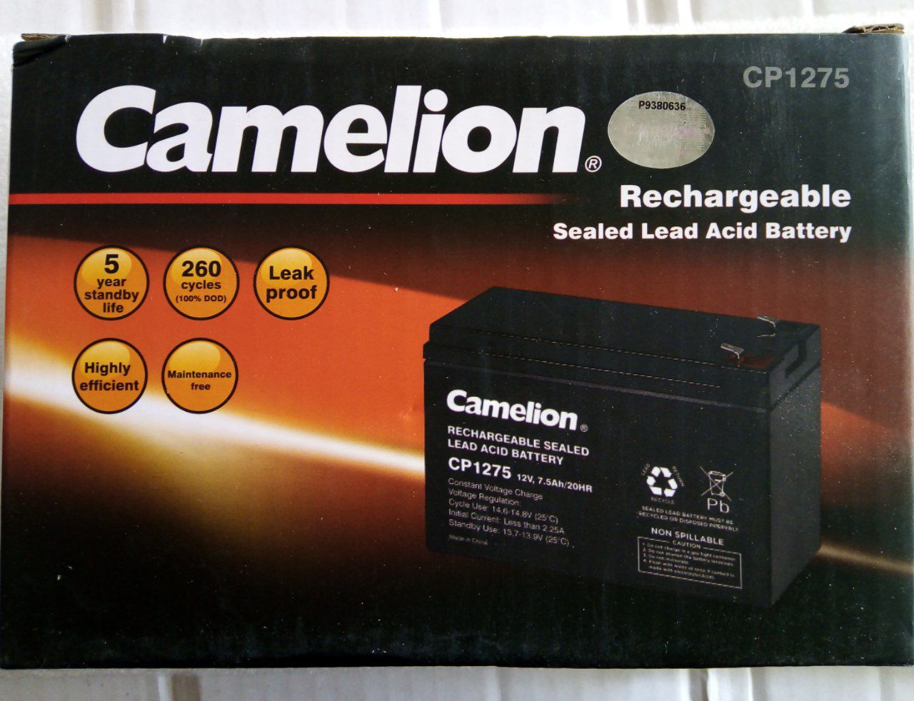 سیلد اسید اسید 12V 