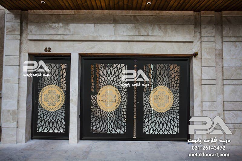 درب فلزی پایون طرح 068
