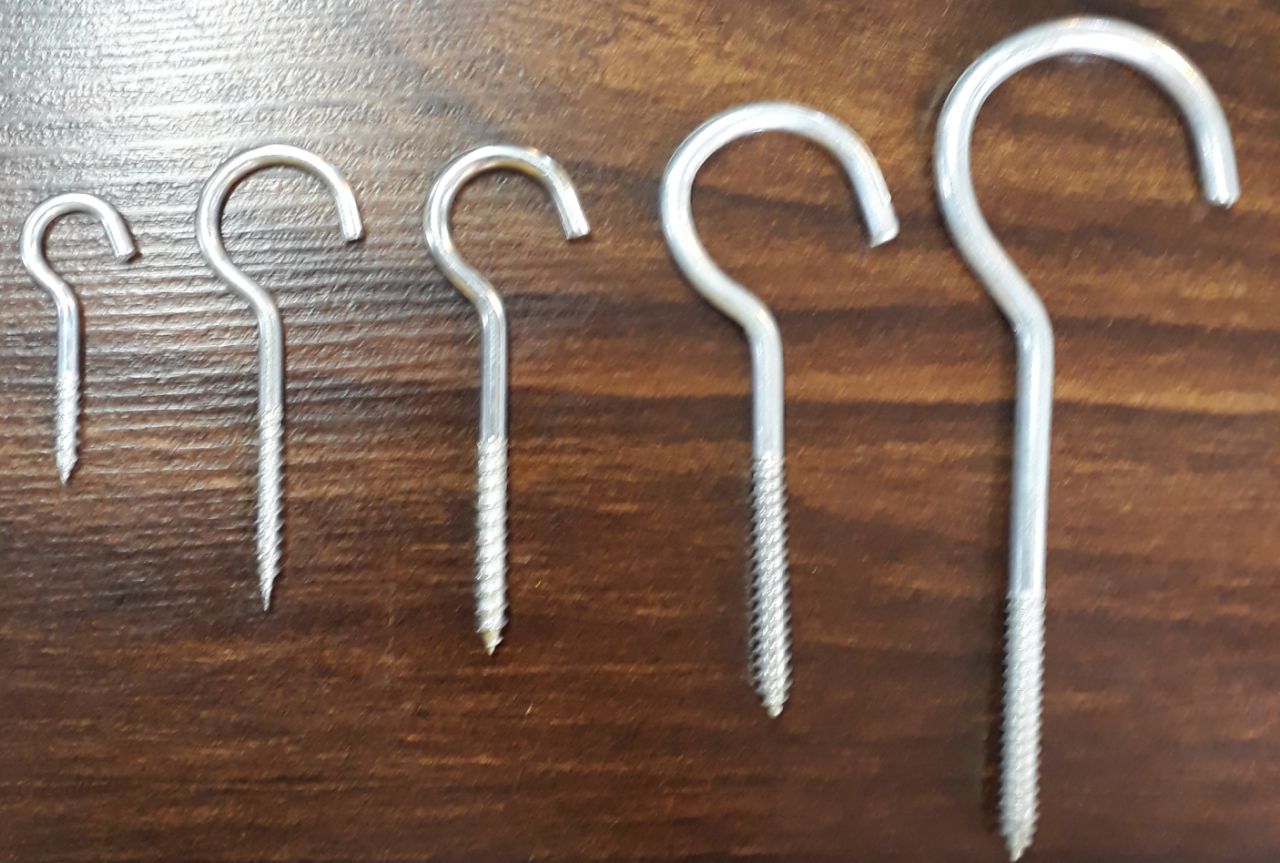 قلاب اس در سایزهای 34567موجود