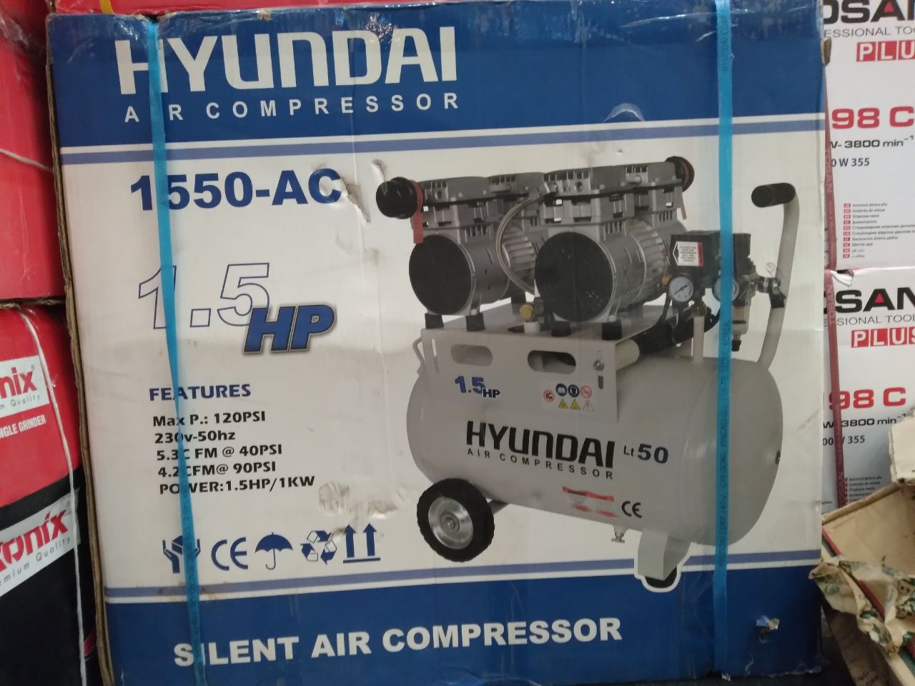 کمپرسور ۵۰ سایلنت ۲ موتوره هیوندای 