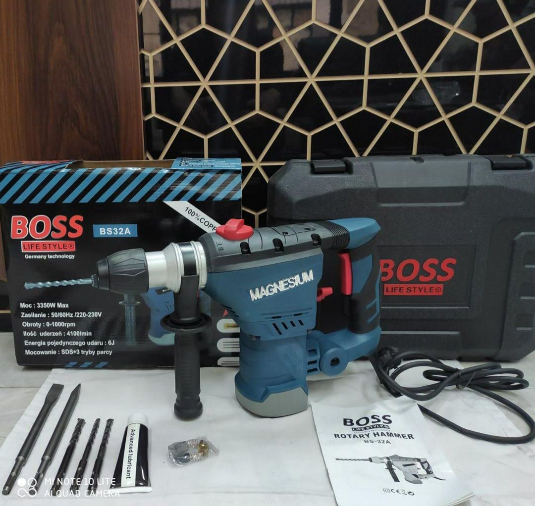  بتن کن ٧ کیلویی چهارشیار BOSS سی