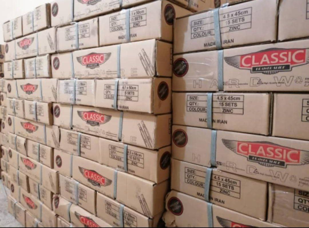 ریل سه تیکه ایرانی 5ساچمه عرض45 کلا