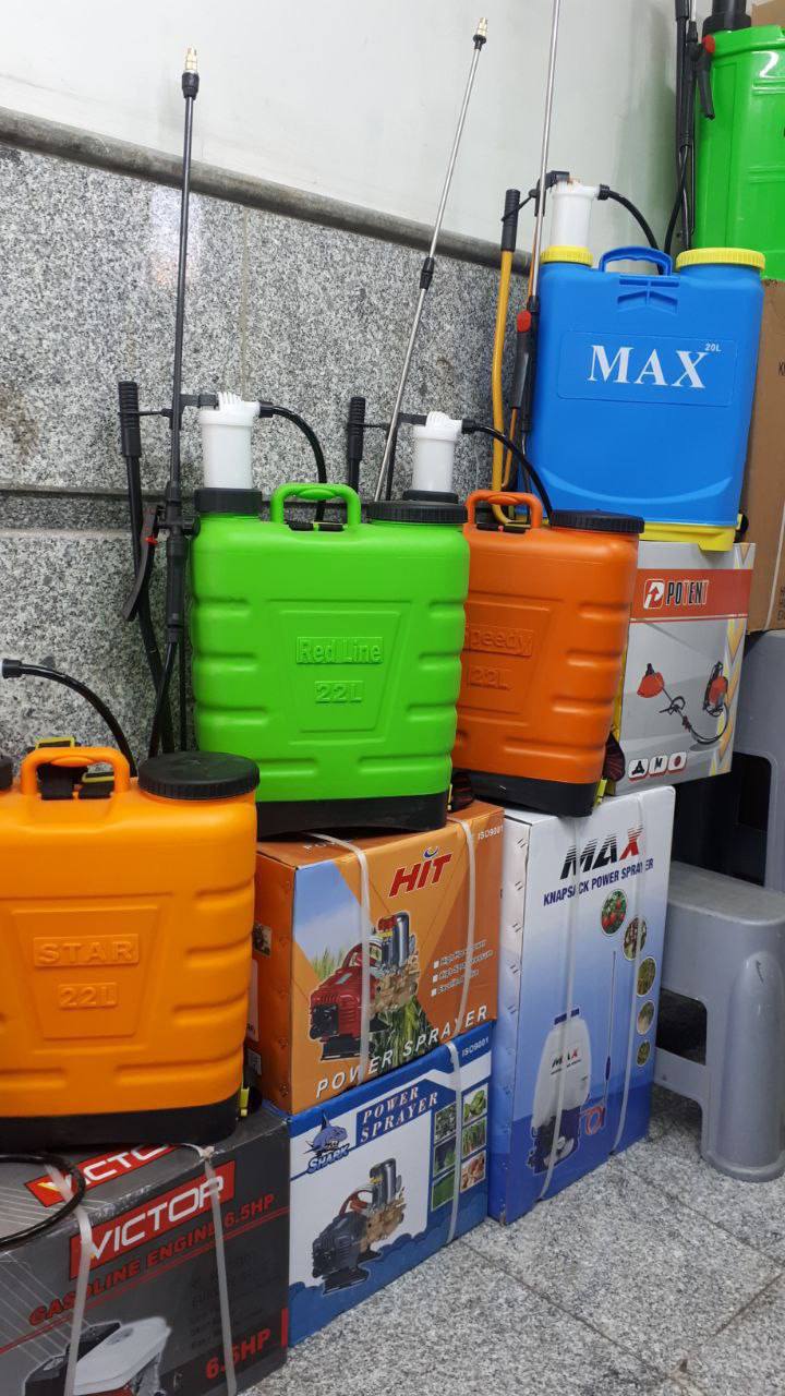 سمپاش های دستی وشارژی وموتوری️درجه