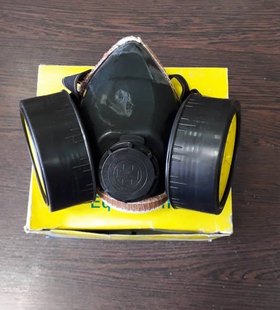 ماسک شیمیایی دو فیلتره