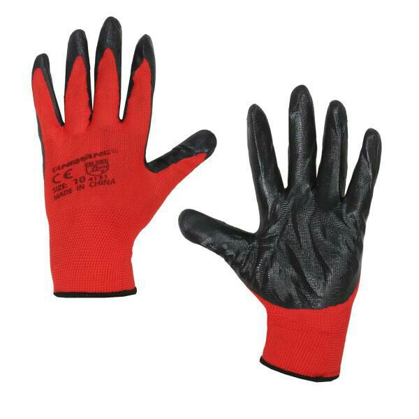 دستکش خارجی کف مواد قرمز مشکی تانگ 