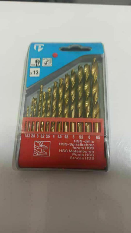 #جدید ست مته آهن 13 عددی جور و