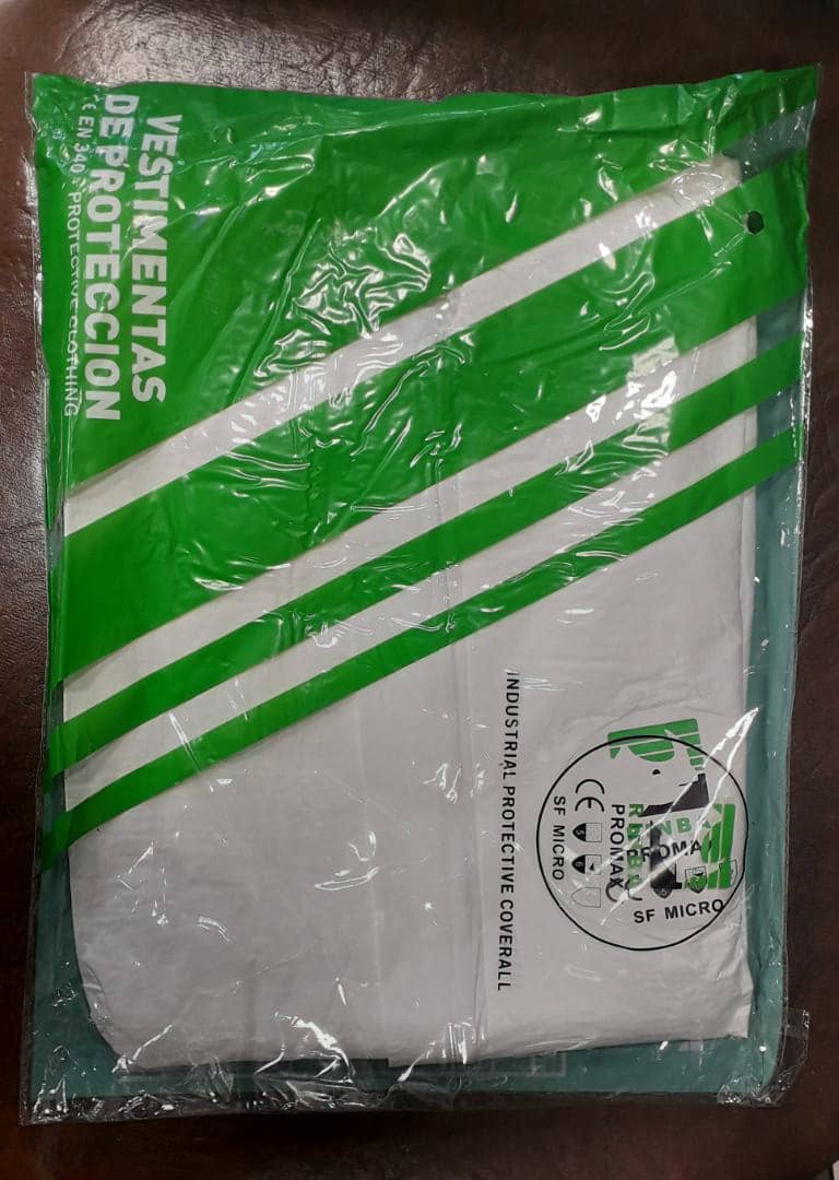 لباس یکبار مصرف روکش دار