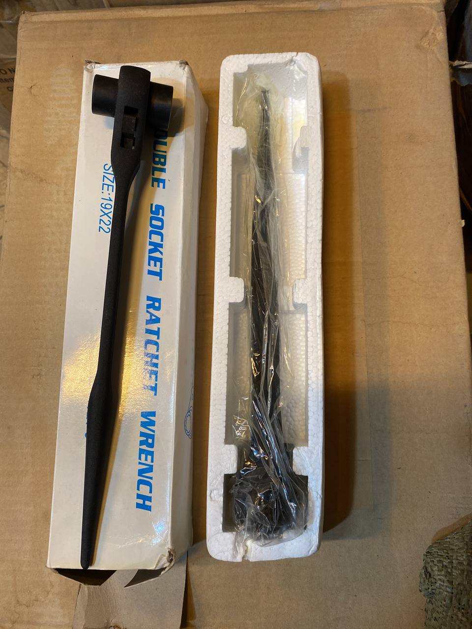 آچار جغجغه دم موشی شماره ۱۷/۲۱باکی