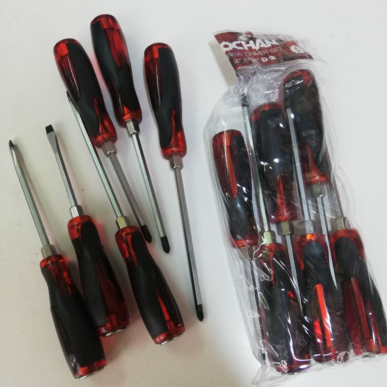 پیچ گوشتی 6 عددی ضربه خور سنگین قیم