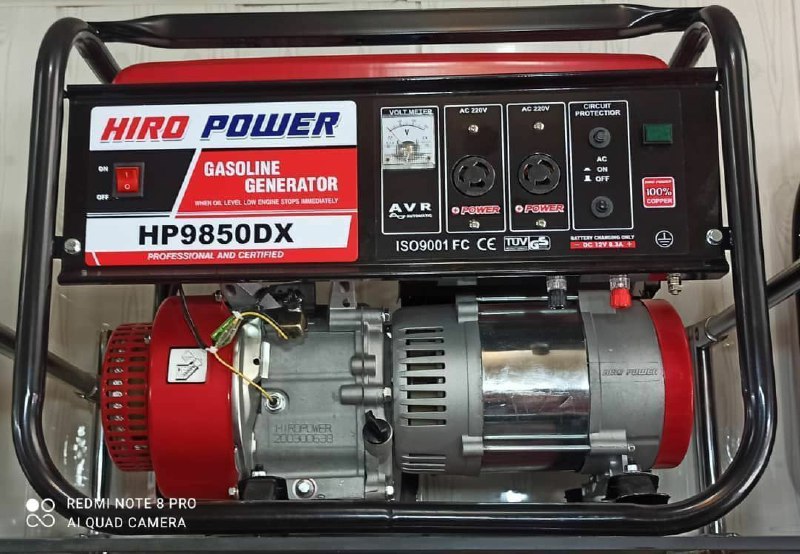 موتوربرق 3کیلووات هیرو پاور️هندلی.