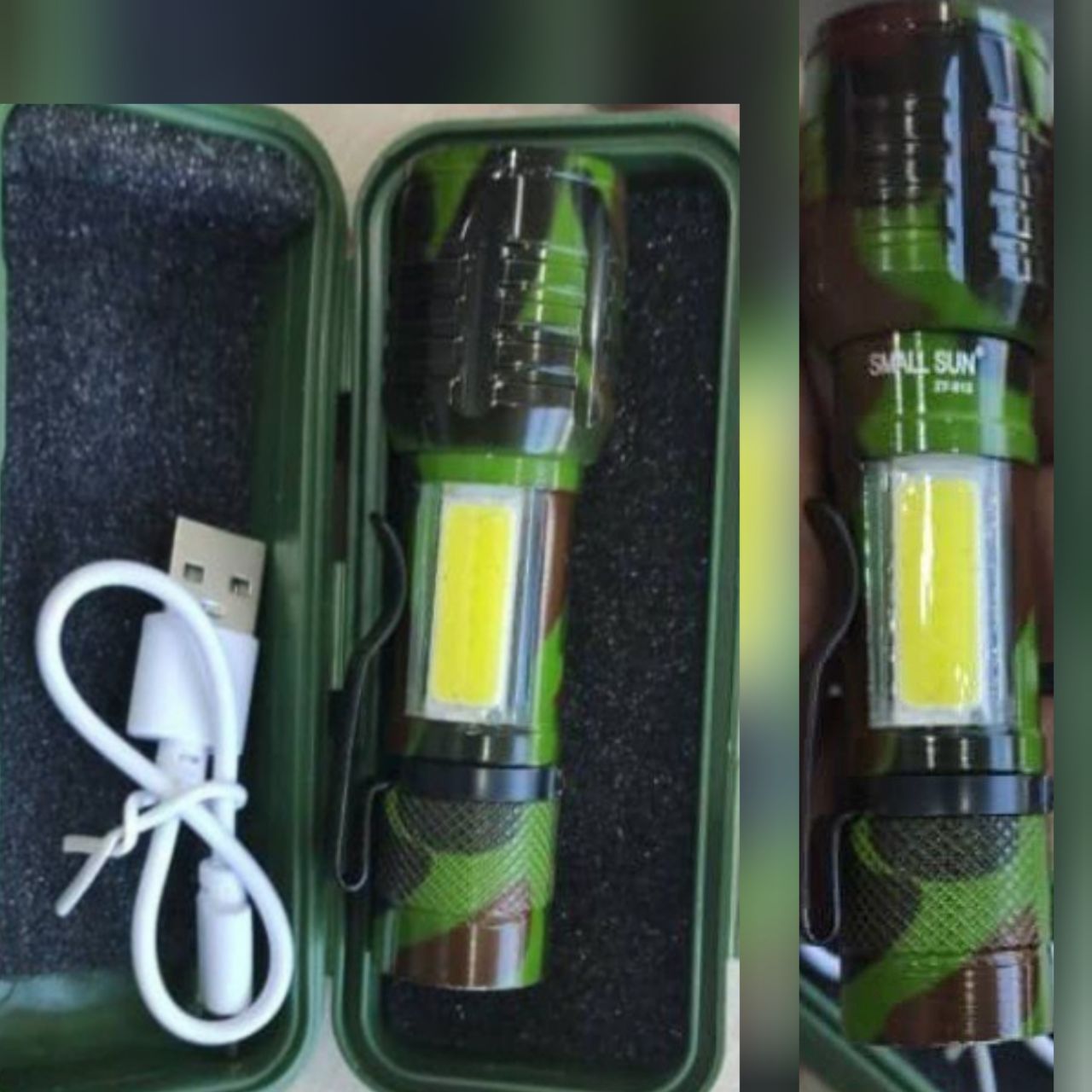 چراغ شارژی مارک معتبر اسمال سانبدن