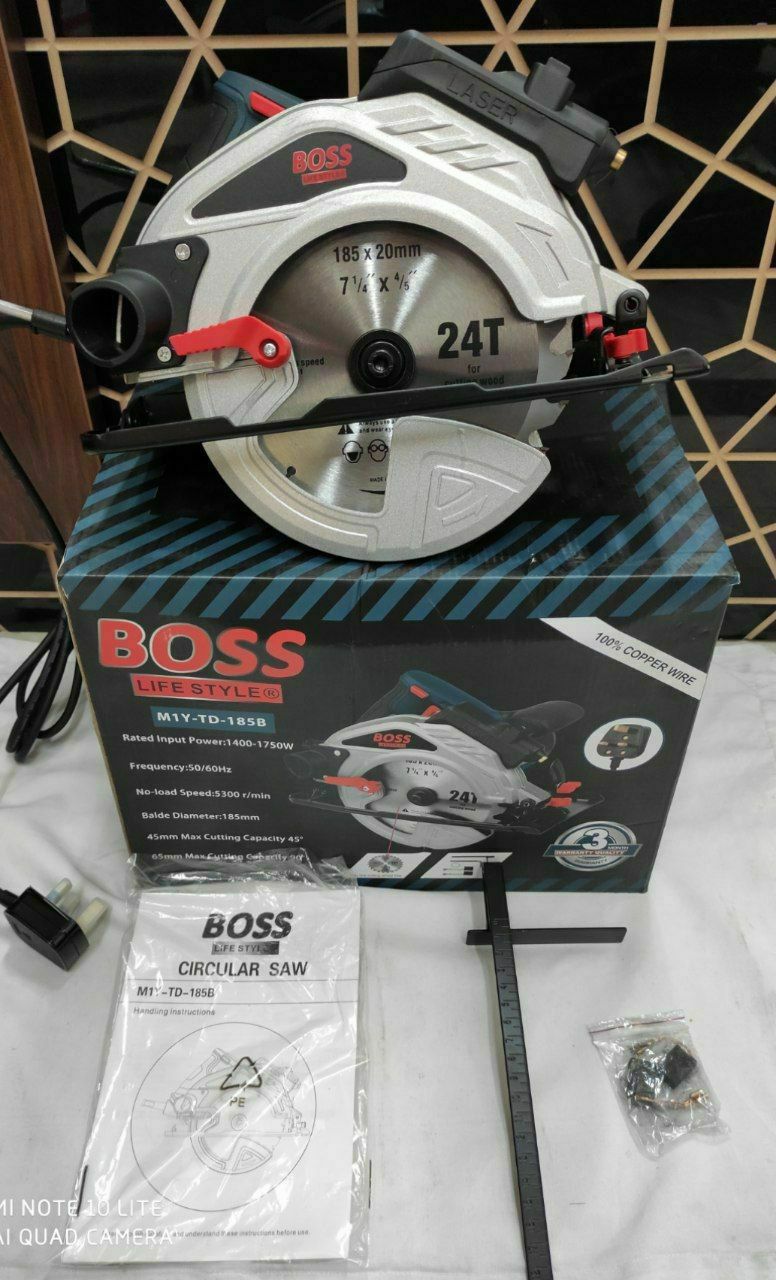  اره گردبر حرفه ای BOSS 18/5 سانت