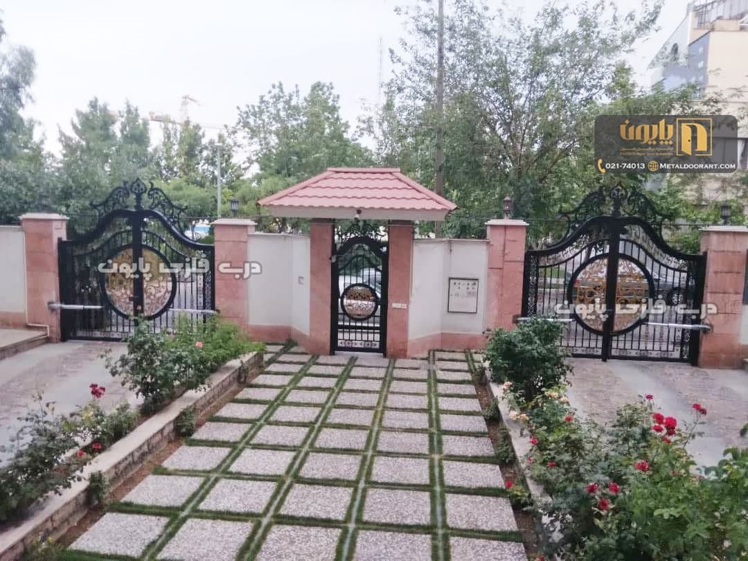 ️ درب فلزی پایون، ضمانت زیبایی و ام