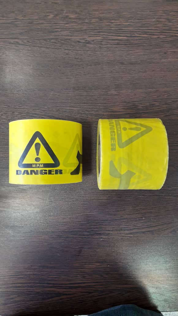 نوار خطر عرض ده سانت