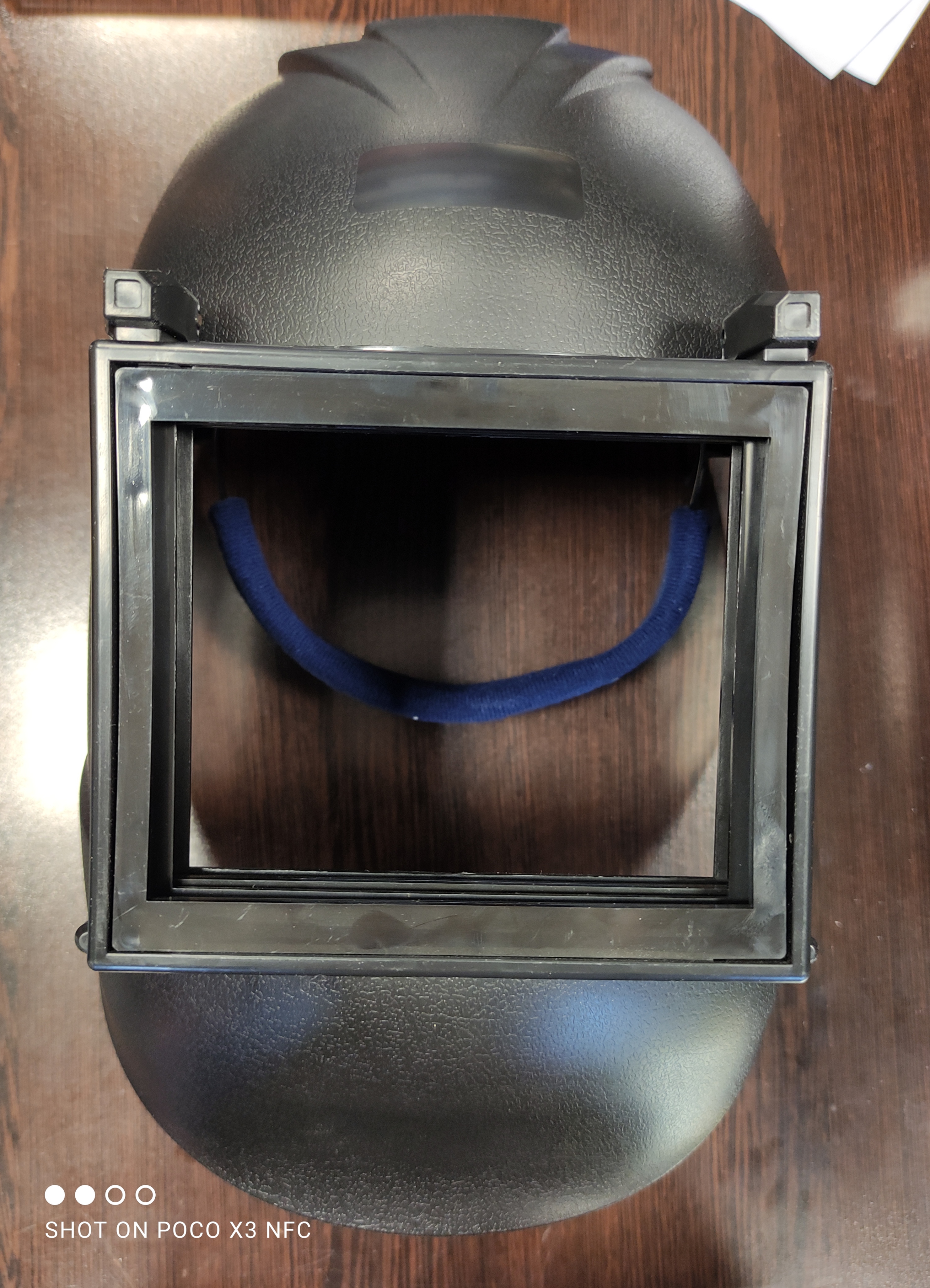 ماسک کلاهی شیشه بزرگ