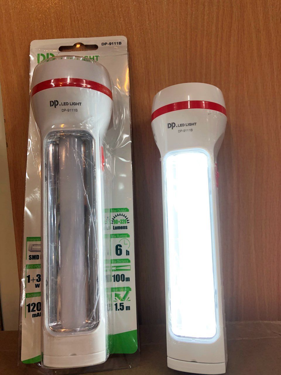 چراغ دستی شارژی DPمدل ۹۱۱۱ دوحا