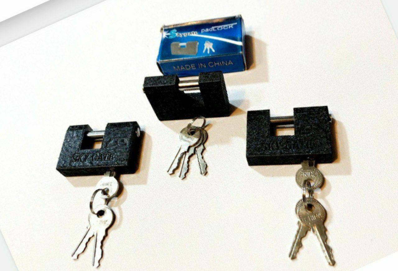  قفل کتابی چکشی موتوری ️ سایز ۶۰ ق