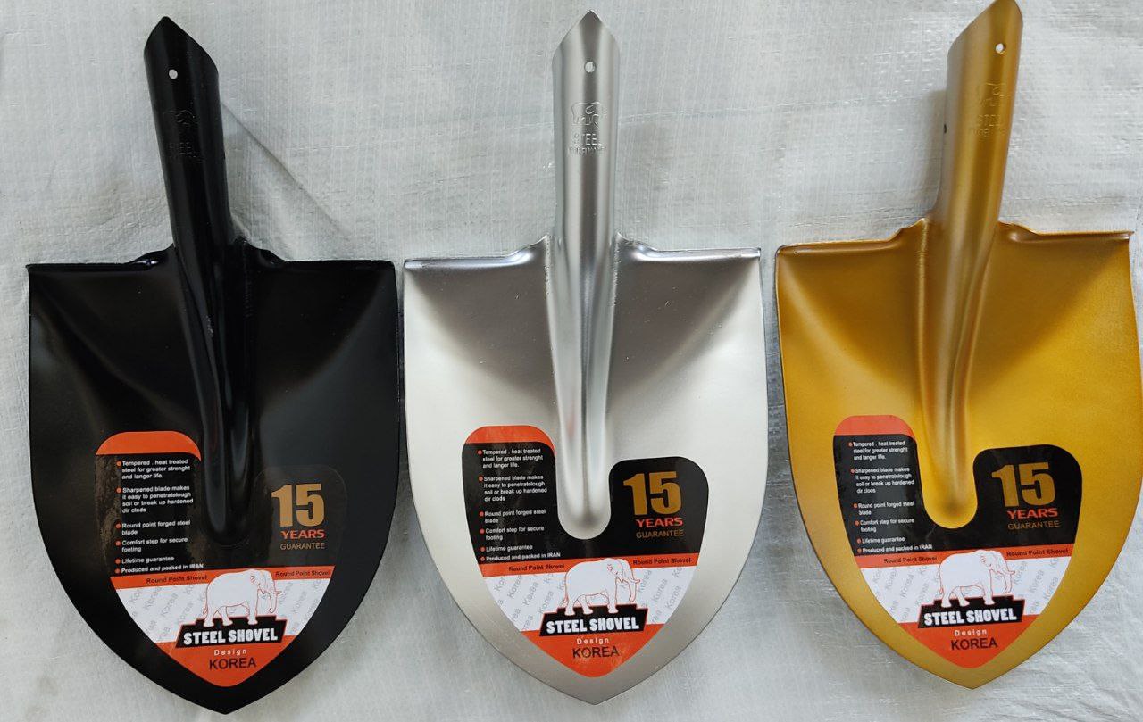 تولید انواع بیل فولادی با ضمانت بی 