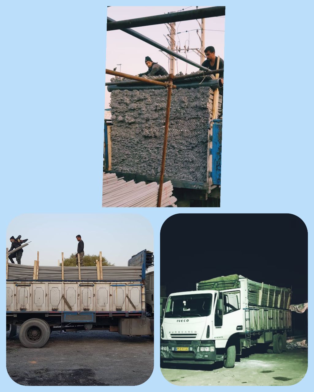 بار ارسالی مشتری عزیزمون برای شهرکر