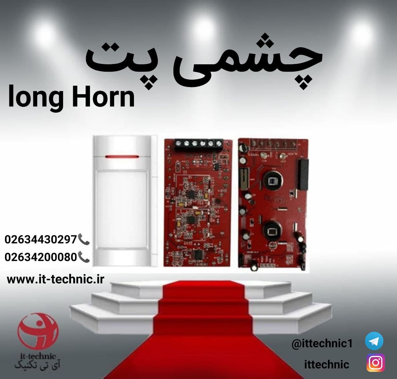 چشمی پت (long horn )