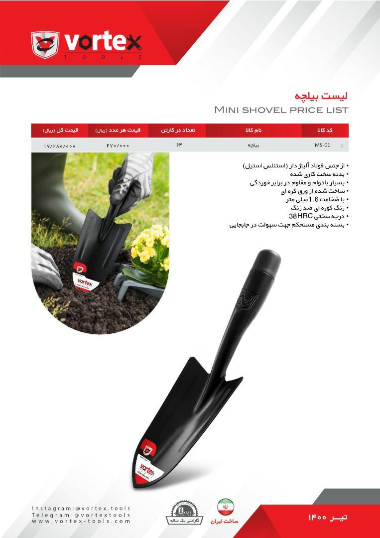  فروشگاه ابزار 118 سرمایه ما اعتم