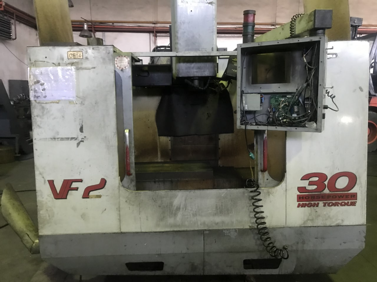 قبل و بعد از اورهال فرز cnc haas تو