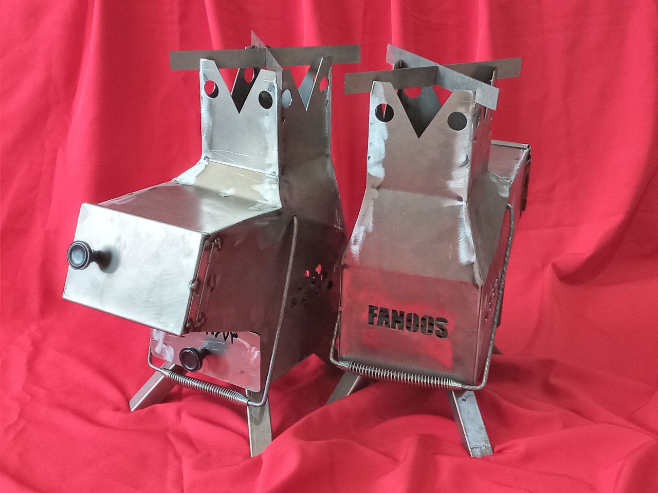 فروش اجاق هیزمی مدل شراره فوق حرفه 