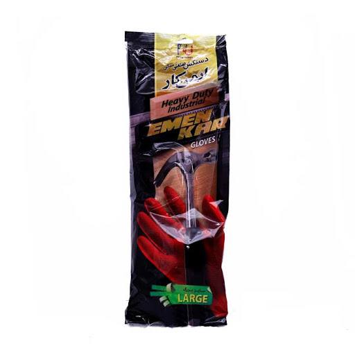 دستكش لاستيكي ايمن كار كارتن ١٨ جي