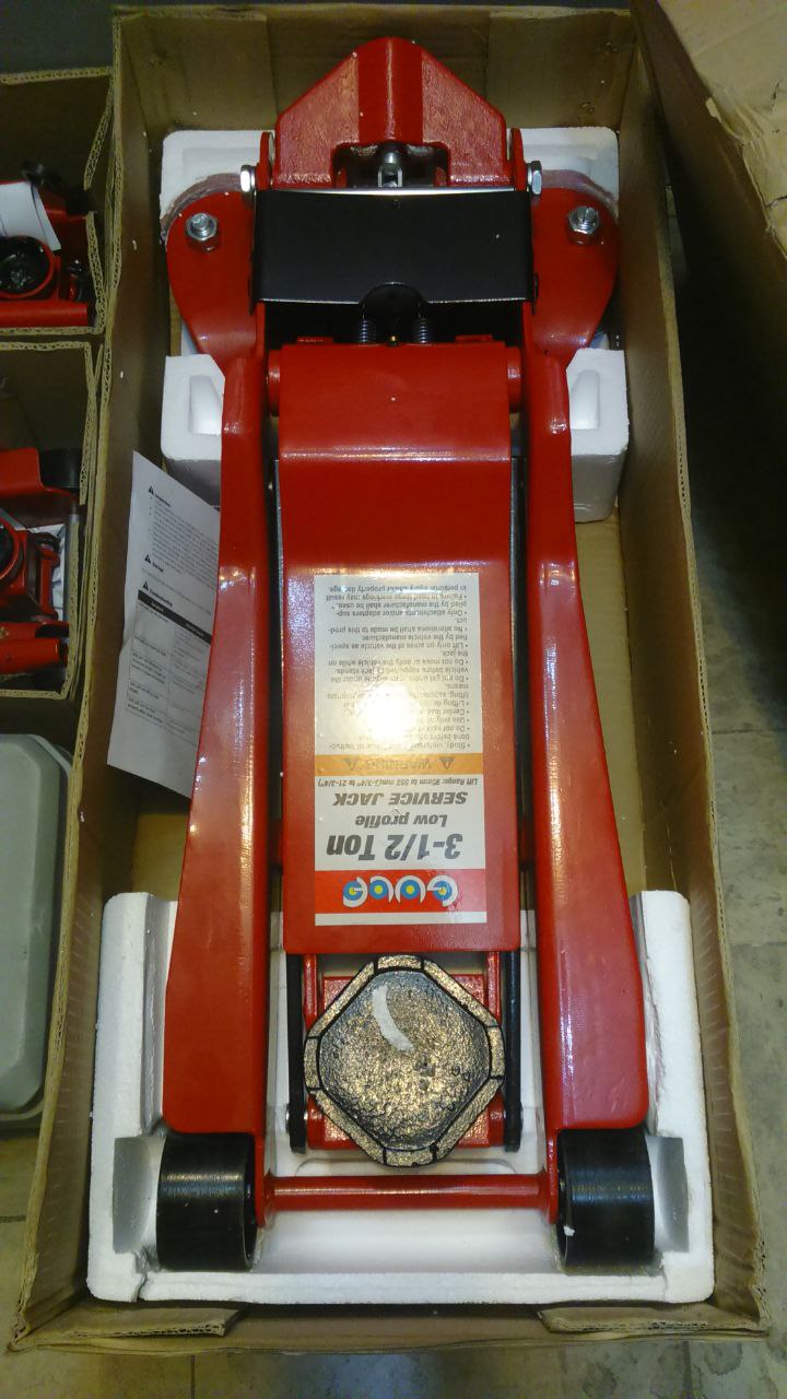 جک ۳ و ۳/۵ تن کورسی دو پمپ گلف ۰۹۱۲