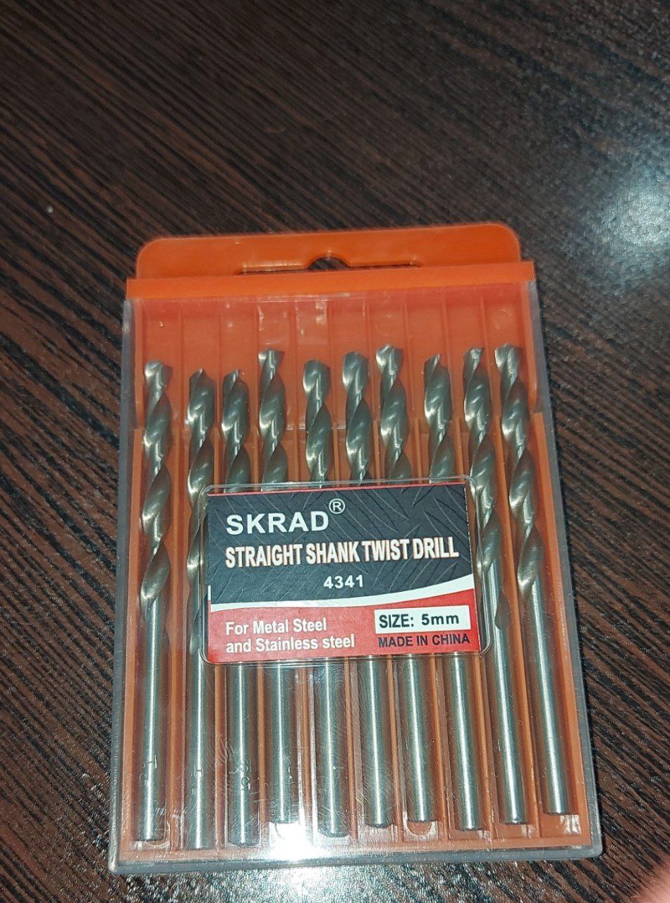 مته آهن سایز ۵سفیدهر کارتن ۳۰۰۰ عد