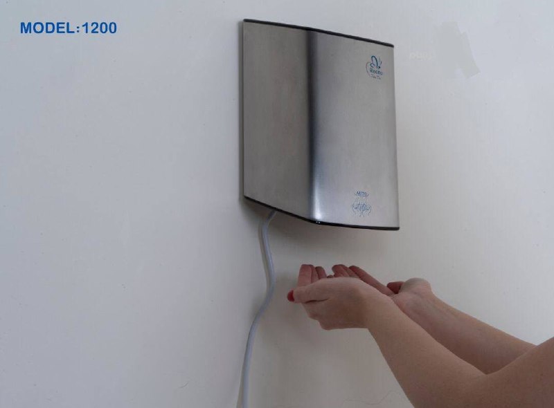 دست خشک کن 1200 Reenaبدنه استیل خش