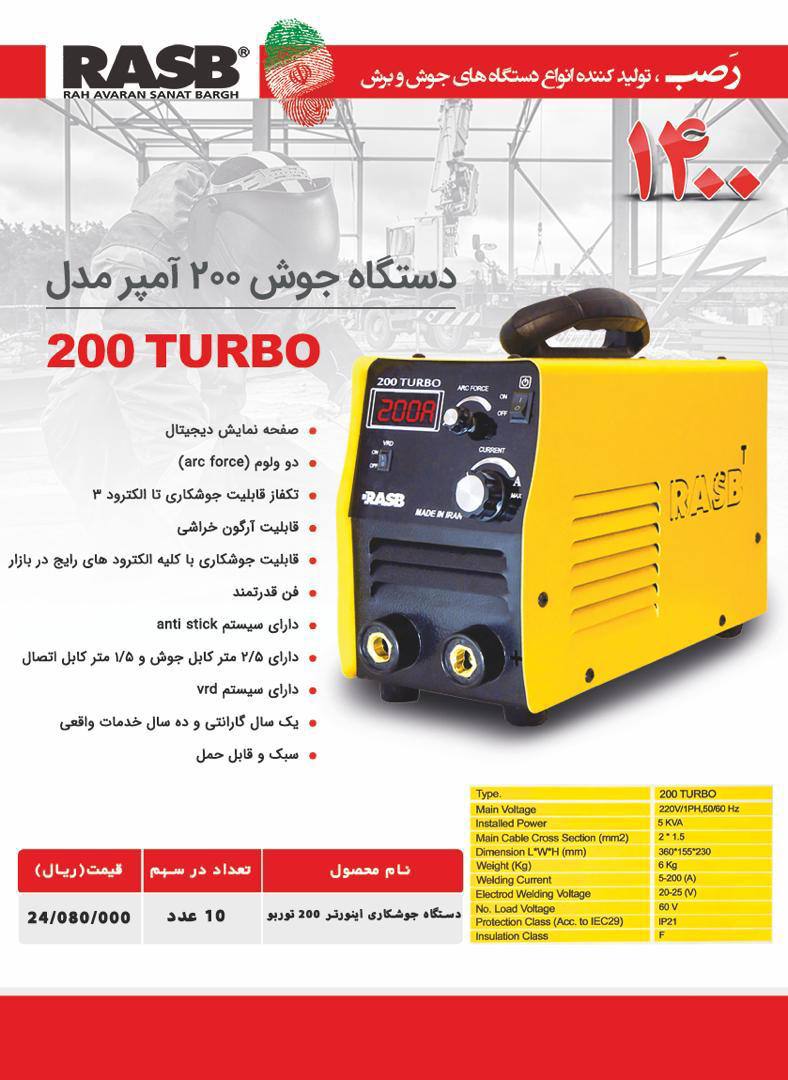 اینورتر رسب همکاری تعداد ۱۵درصد