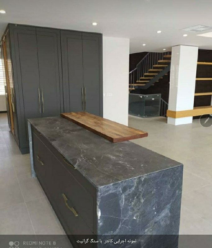  مجری تخصصی صفحات کابینت سنگ طبیعی 