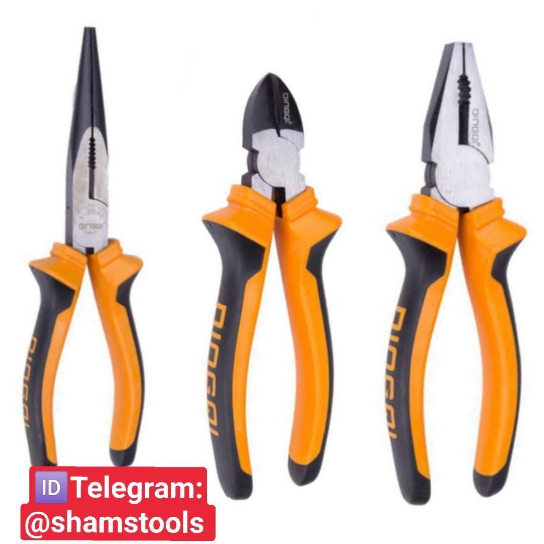 سیم چین ، انبر دست ، دم باریکDING