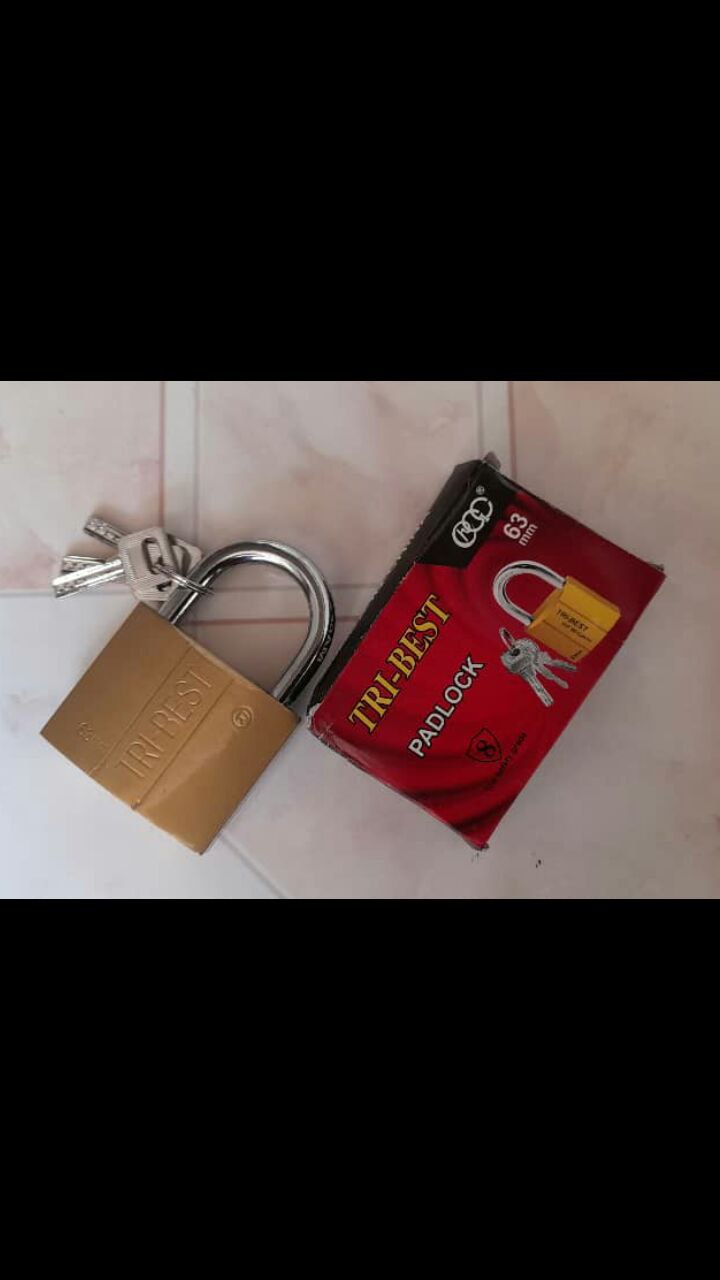 قفل اویز ۶۳ کلید ناودانی وارداتیکی