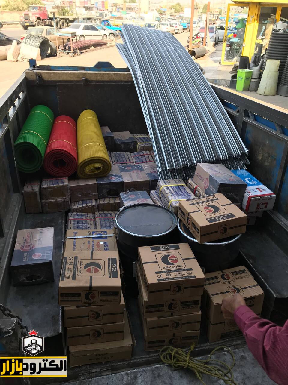 تحویل روزانه انواع الکترود و لوازم 