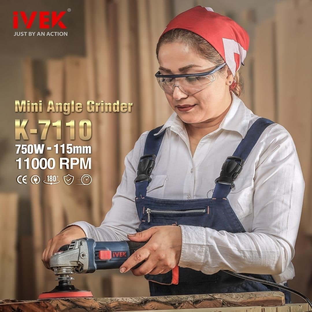 مینی فرز 750 وات k-7110 ایوک️مجهز