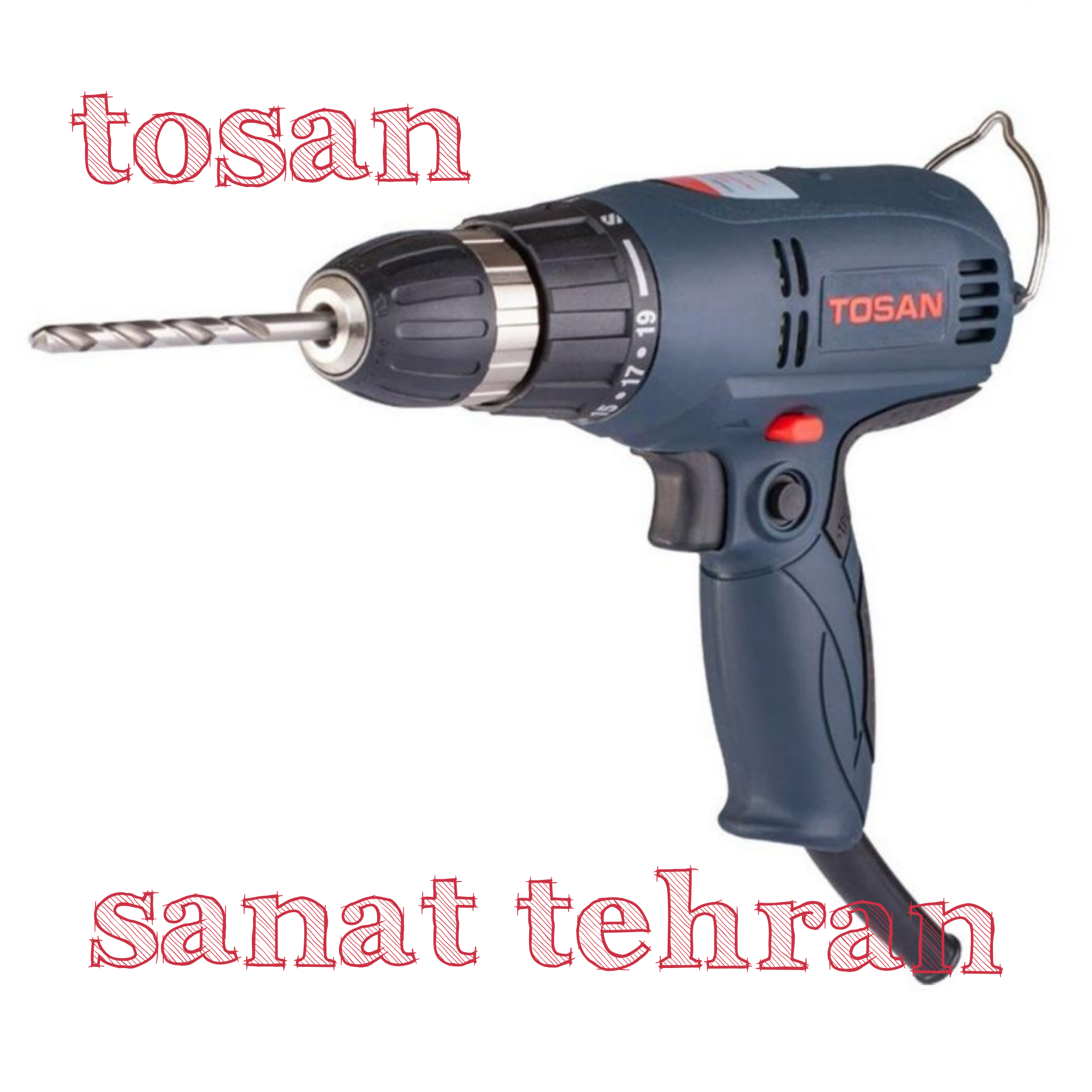 دریل پیچ گوشتی 230 وات توسن