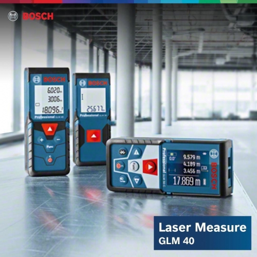متر لیزری ۴۰ متری بوش مدل GLM 40