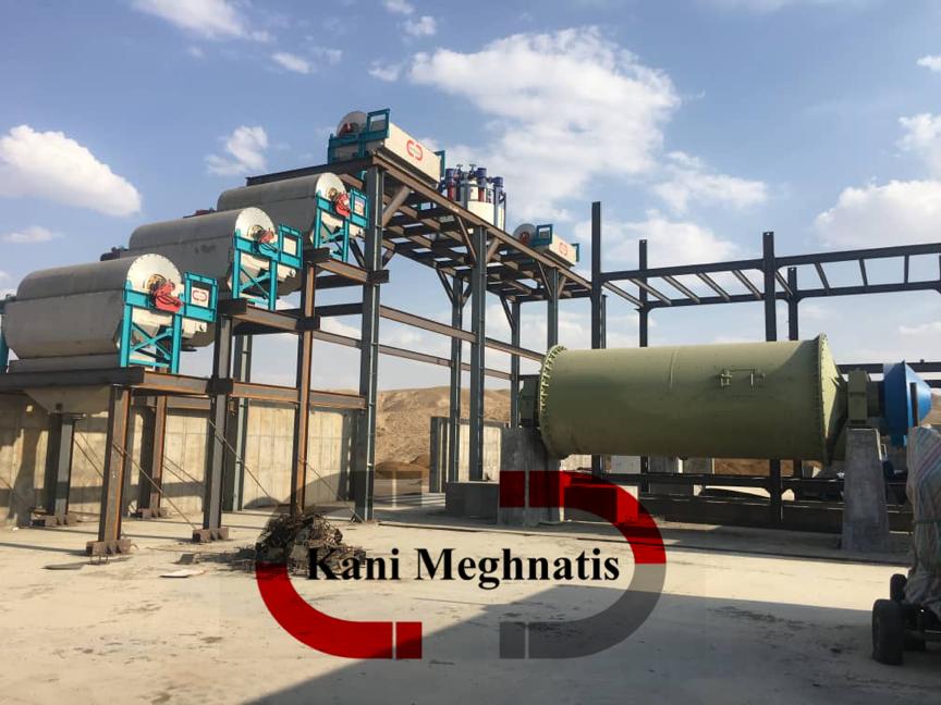 خط کنسانتره و پرعیارسازی سنگ آهن
