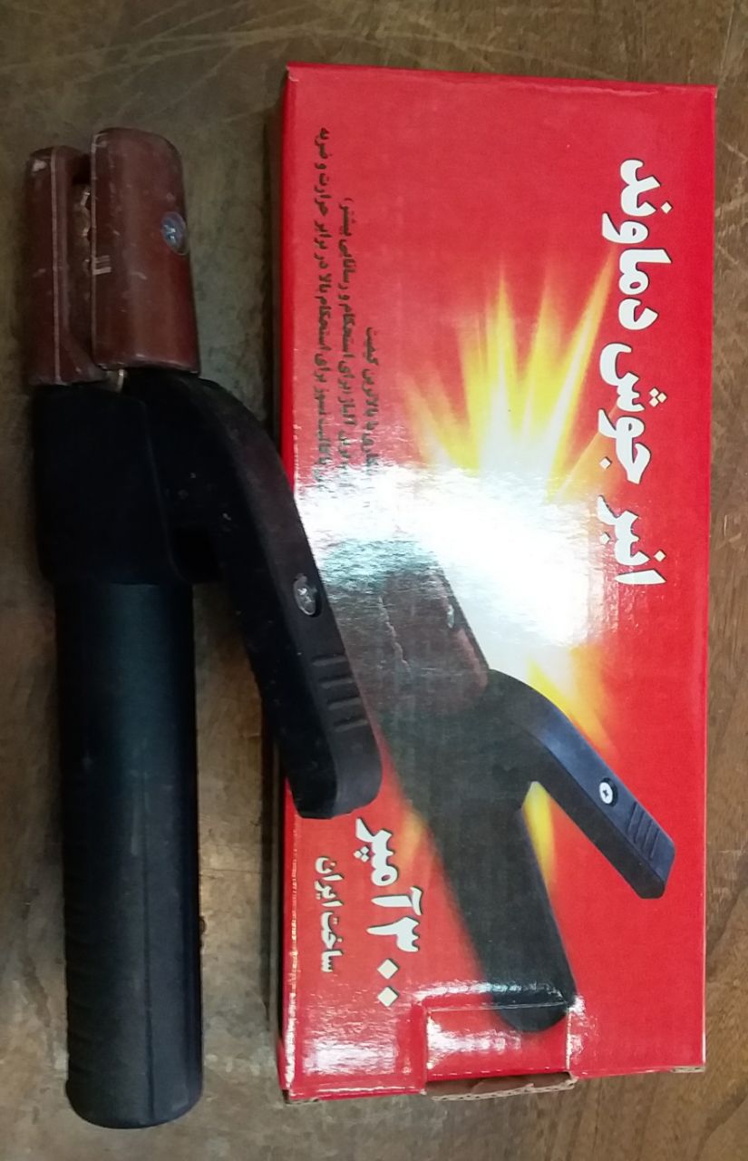 انبر جوش دماوند ۳۰۰ آمپر آبی و قر