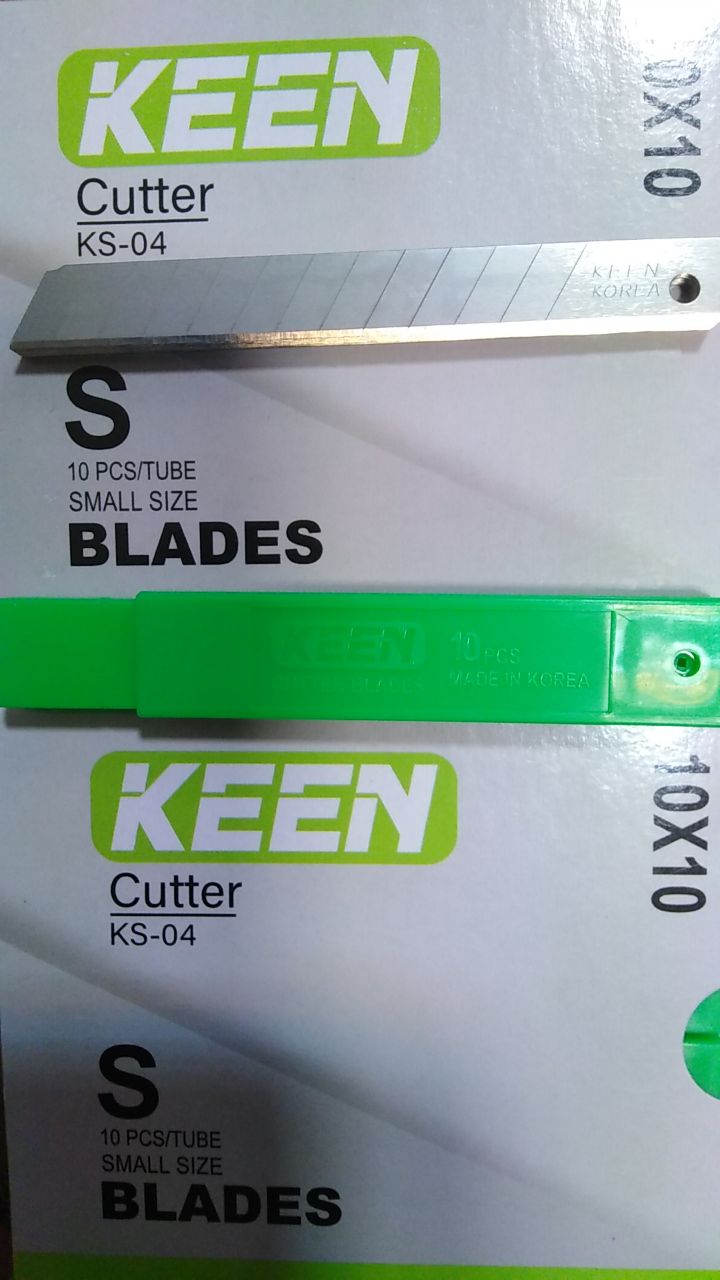 تیغ کاتر کوچک اصل کره KEENکارتن100