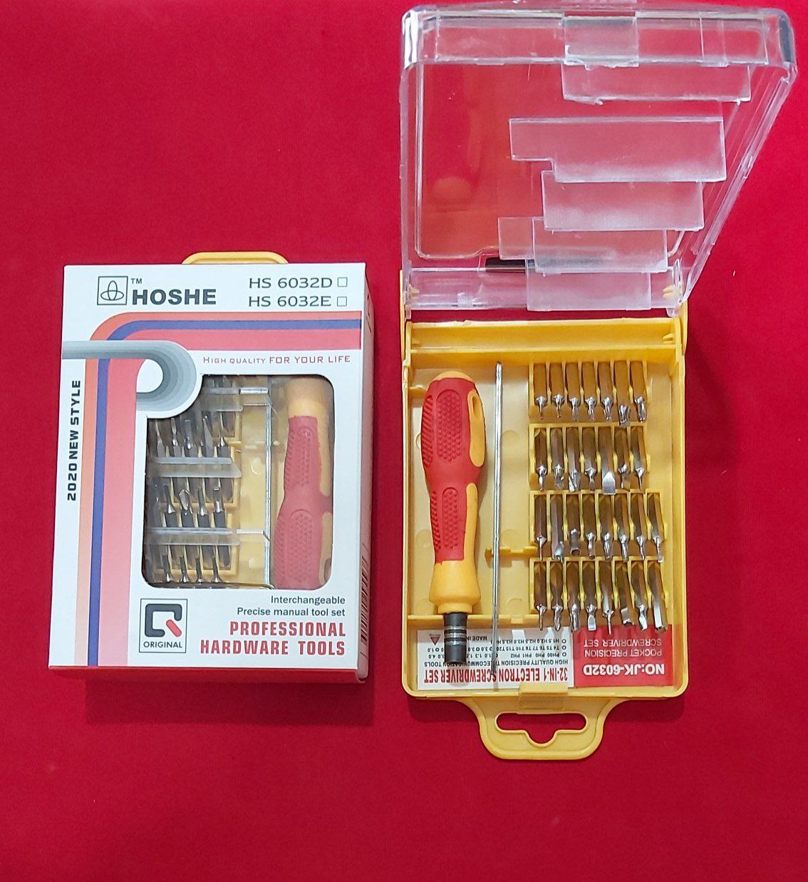 پیچ گوشتی تخت ۳۲ پارچه با کیفیت و ب
