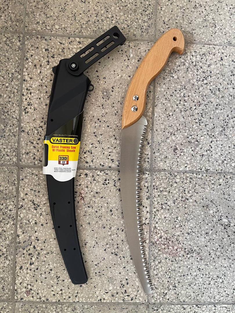 اره دسته چوبي غلاف پلاستيكي